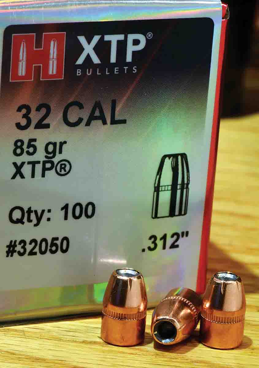 Hornady’s 85-grain XTP is a versatile and accurate bullet in the .32-20.